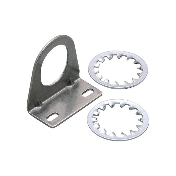 E10737 IFM - Flange Angular IFM Montagem Sensores M30 Aço Inoxidável 304