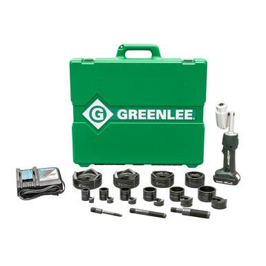 VAZADOR DE CHAPA 1/2" A 4" COM BATERIA E CARREGADOR LS50L11B4 GREENLEE