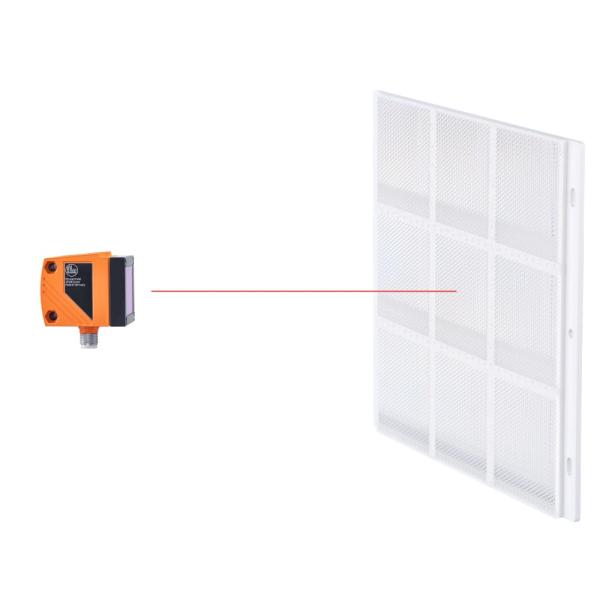 O1D106 IFM - Sensor Óptico de Distância ifm Automação Industrial 1-75m IO-Link PNP IP67