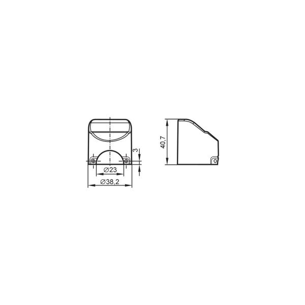 E30420 IFM - Tampa de Proteção ifm para Sensores de Fluido Conector M12