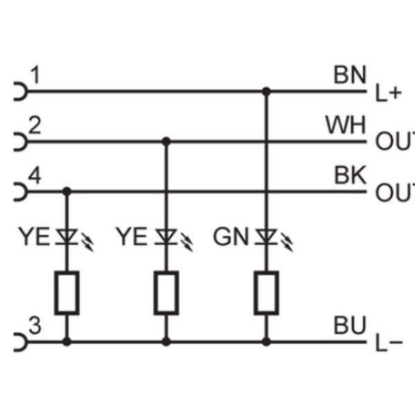 EVT008 IFM - Cabo Conector Fêmea IFM Indústria Alimentícia 10m PVC IP69K M12