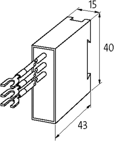 SUPRESSOR MOTOR RC 3X575V 4KW