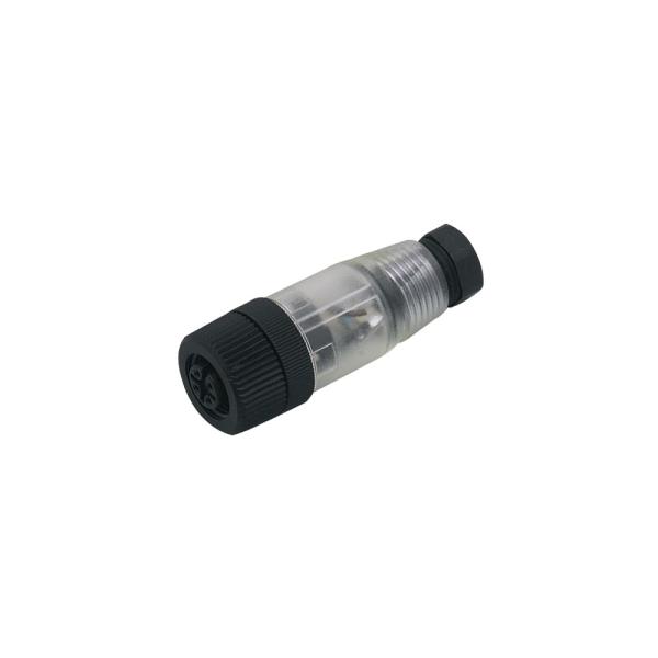 E10136 IFM - Soquete Confeccionável IFM Automação Industrial M12 Reto 4 Pinos PNP IP67