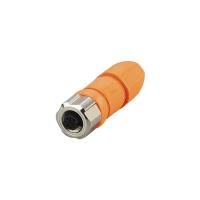 EVC814 IFM - Soquete Confeccionável IFM M12 Automação Industrial 5 Pinos Reto IP69K EVC814