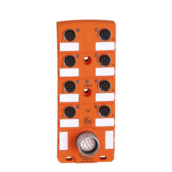 EBC010 IFM - Distribuidor Central IFM Automação Industrial 8 Portas M12 PNP IP67