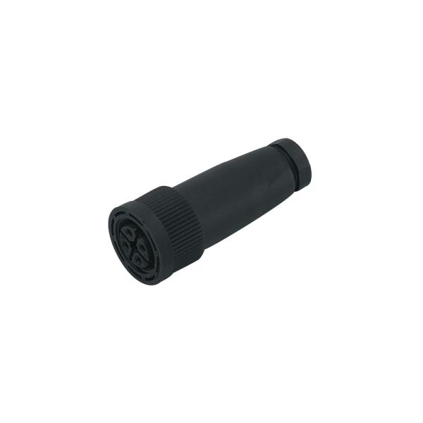E1002A IFM - Soquete Confeccionável IFM Circuitos Intrinsecamente Seguros IP65 4 Polos