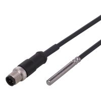 TS5289 IFM - Sensor de Temperatura IFM Monitoramento de Processos Pt100, 45mm, Cabo 5m, M12 TS5289