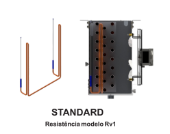 Evaporador de ar forçado modelo DF 49 Standard C/degelo