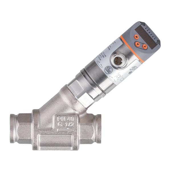 SBG234 IFM - Sensor Vazão c/ Display e Inibidor Indústria 1-50L/min, IO-Link, G1/2