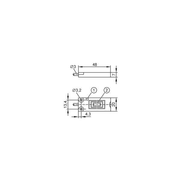 KQ5100 IFM - Sensor Capacitivo ifm Detecção de nível 12mm PNP IO-Link