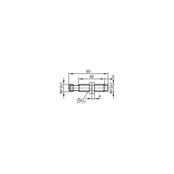 IF5492 IFM - Sensor Indutivo IFM Automação Industrial M12 4mm NPN NA