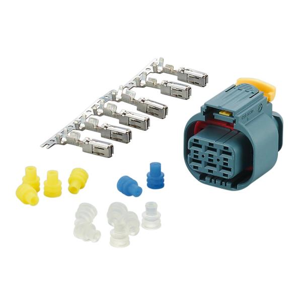 E12582 IFM - Conector Fêmea AMP Confeccionável Aplicações Móveis e Difíceis IP67 12-24V