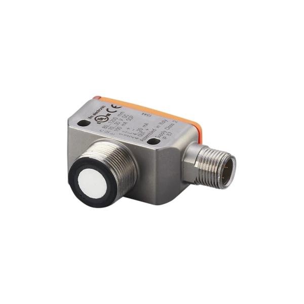 UGT584 IFM - Sensor Ultrassônico IFM Detecção de nível e distância PNP 80-1200mm M12 IP67