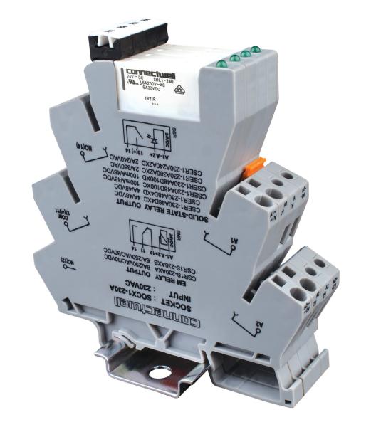 ACOPLADOR RELÉ SLIM 1REV-230VCA – CONTROLE DE CARGA COM SEGURANÇA. CSR1S-230AYA