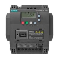 INVERSOR SIEMENS V20 380-480V 3AC LO:1,1KW 3,1A  6SL3210-5BE21-1UV0 6SL3210-5BE21-1UV0