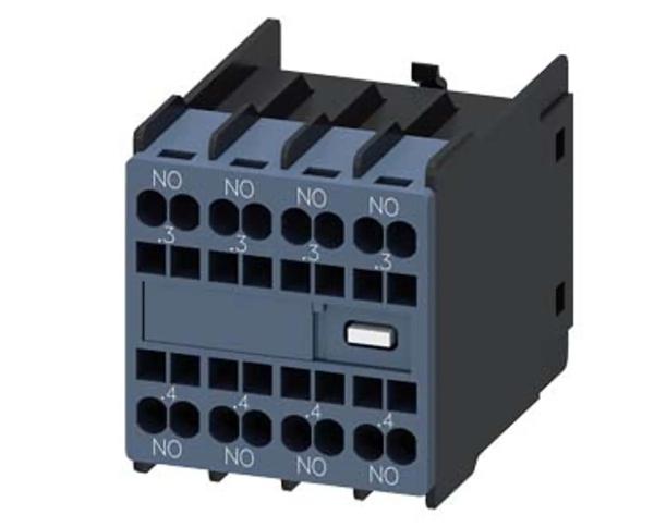 Bloco Contato Auxiliar Frontal 4Na 3RH29112FA40 Siemens