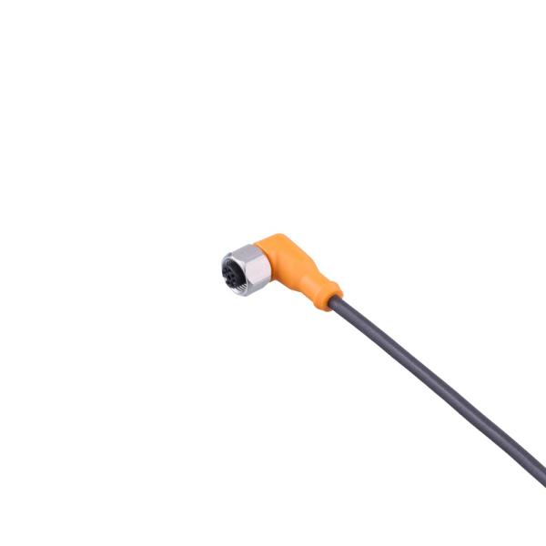 EVC14A IFM - Cabo Conector Fêmea IFM Conexão industrial M12 Angular 25m PUR