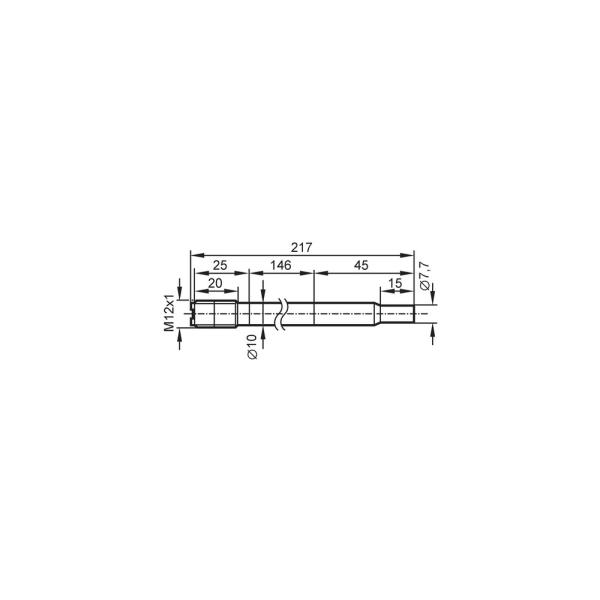 SF6200 IFM - Sensor de Fluxo IFM para Unidade de Avaliação 30 bar, IP67, M12