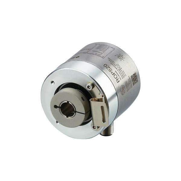 ROP520 IFM - Encoder Incremental IFM Monitoramento de rotação Eixo 12mm IO-Link Display