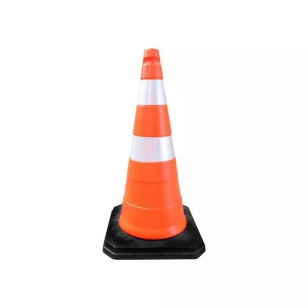 CONES ZEBRADOS AMARELO E PRETO 75CM C2483BRADY
