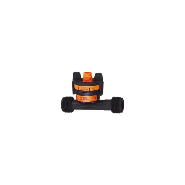 SV4050 IFM - Sensor de Fluxo Vortex IFM Medição de vazão e temperatura 0,9-15 l/min G 1/2