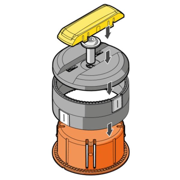 E12517 IFM - Came de Comutação IFM para Acionamentos Oscilantes 53mm VDI/VDE 3845