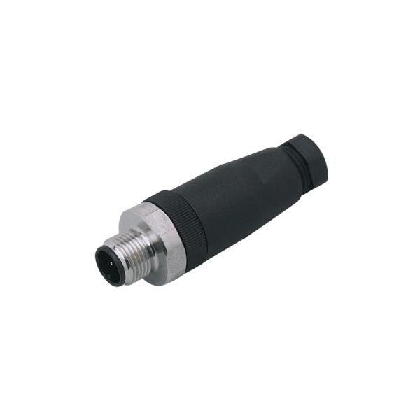 E30019 IFM - Conector Macho M12 IFM Automação Industrial 4 Pinos, IP67, Dourado