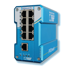 Switch Ethernet industrial gerenciado de diagnóstico completo PROmesh P9+