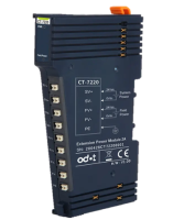MODULO DE EXPANSÃO DA FONTE DE ALIMENTAÇÃO MOD. CT-7220 137.06.0001