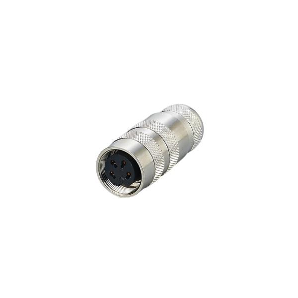E2M261 IFM - Soquete Confeccionável Fêmea Automação Industrial M16 4P IP67