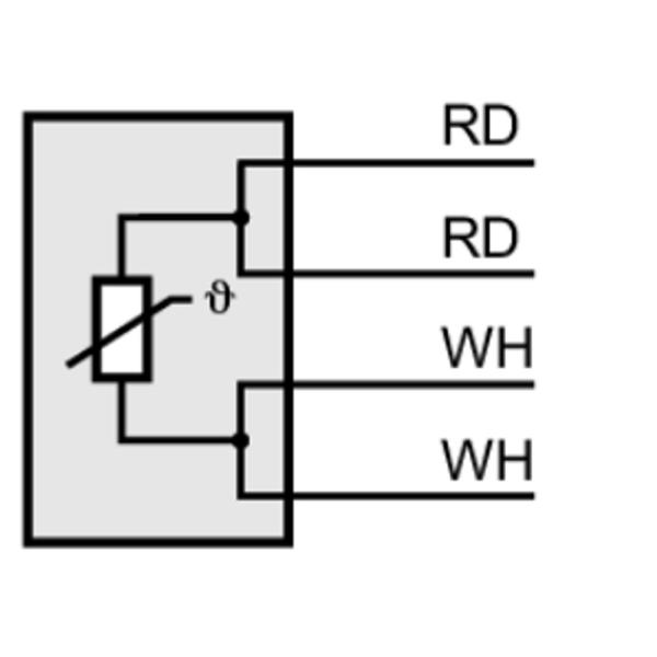 TS5951 IFM - Sensor de Temperatura ifm Medição em sólidos Pt100, -30 a 150°C, Cabo 5m