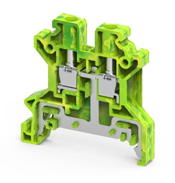 CONECTOR TERRA PARAFUSO 4MM² – ATERRAMENTO SEGURO PARA PAINÉIS.CTSG4