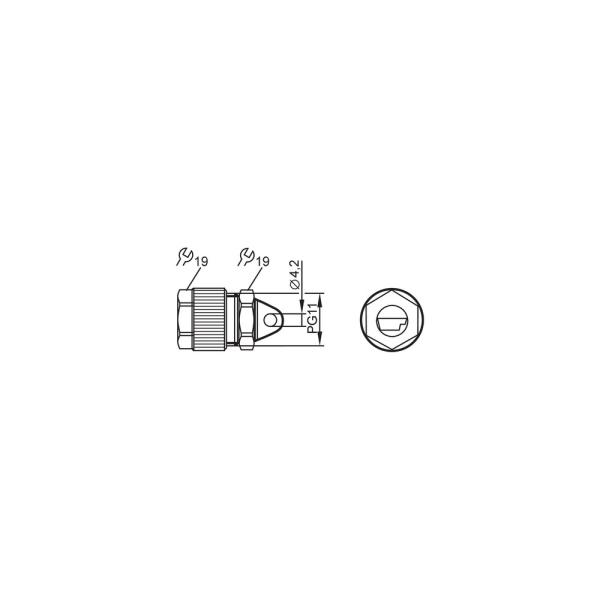 E70413 IFM - Conector de Cabo Plano AS-Interface Automação Industrial Kit 10 Peças IP67