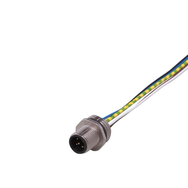 E11588 IFM - Conector Adaptador IFM Automação Industrial M16 p/ M12 Reto 0,5m IP68