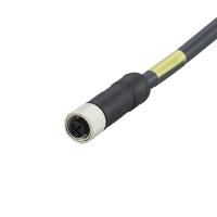 E12495 IFM - Cabo de Conexão Fêmea M12 Automação Industrial 5m PUR Codificação T 12A IP67 E12495