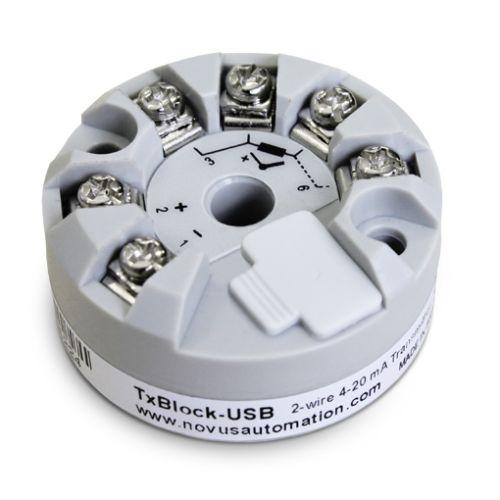 TRANSMISSOR DE TEMPERATURA: TXBLOCK (COM USB)